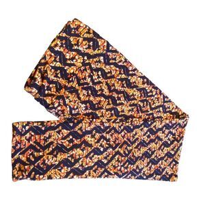 1087 LuLaRoe Size T & C Leggings Black and Cream Graphic Print New